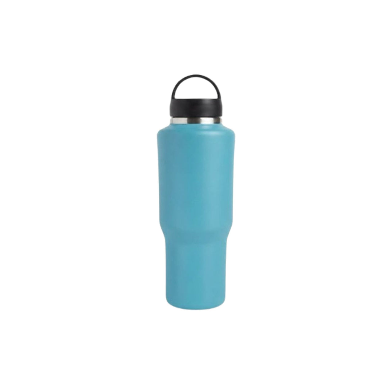 40oz Insulated Water Bottle, 304 Stainless Steel, Curved Handle Lid