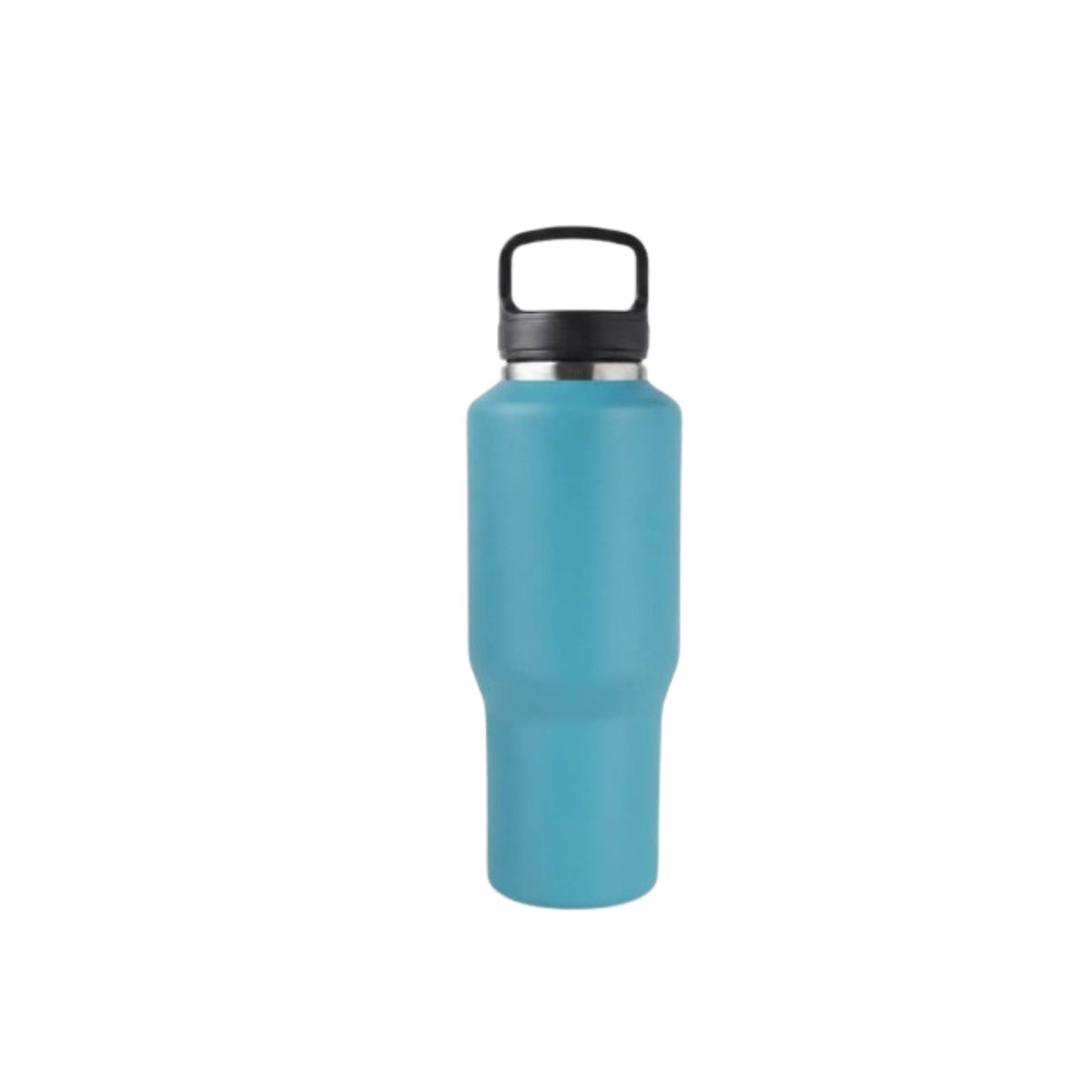 40oz 304 Stainless Steel Insulated Water Bottle with Square Handle Lid