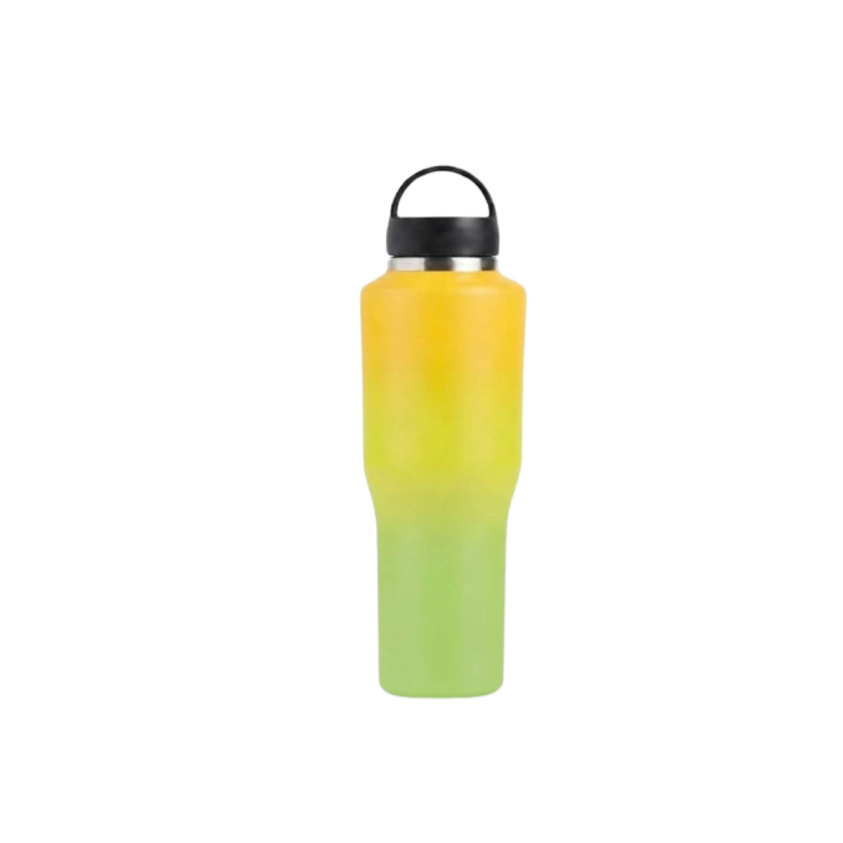 40oz Insulated Water Bottle, 304 Stainless Steel, Curved Handle Lid