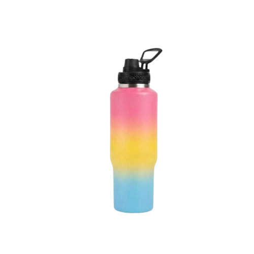 40oz 304 Stainless Steel Insulated Water Bottle with 2-Finger Lid