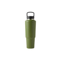 40oz 304 Stainless Steel Insulated Water Bottle with Square Handle Lid