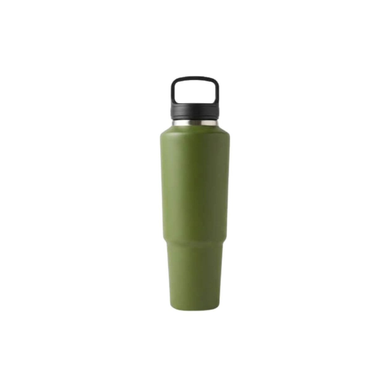 40oz 304 Stainless Steel Insulated Water Bottle with Square Handle Lid