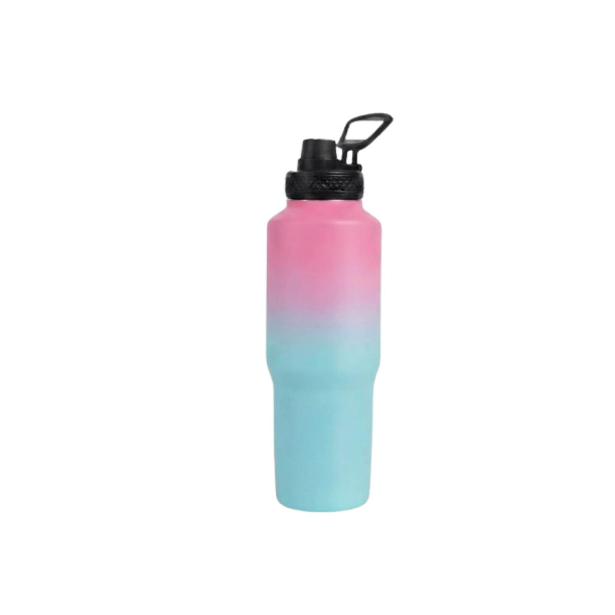 40oz 304 Stainless Steel Insulated Water Bottle with 2-Finger Lid