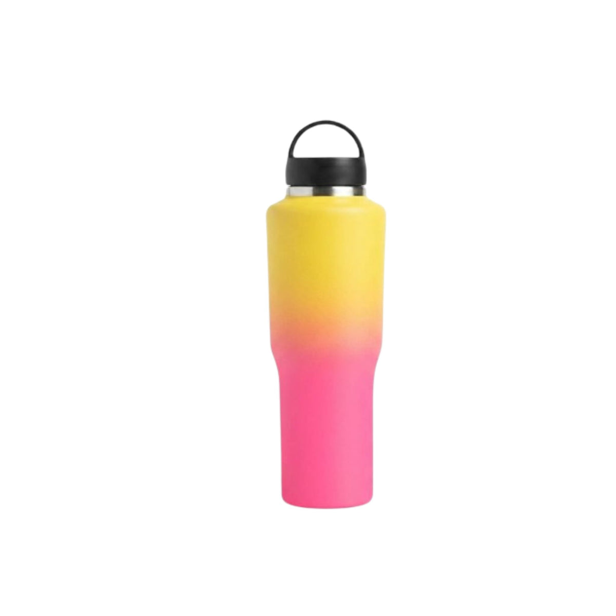 40oz Insulated Water Bottle, 304 Stainless Steel, Curved Handle Lid
