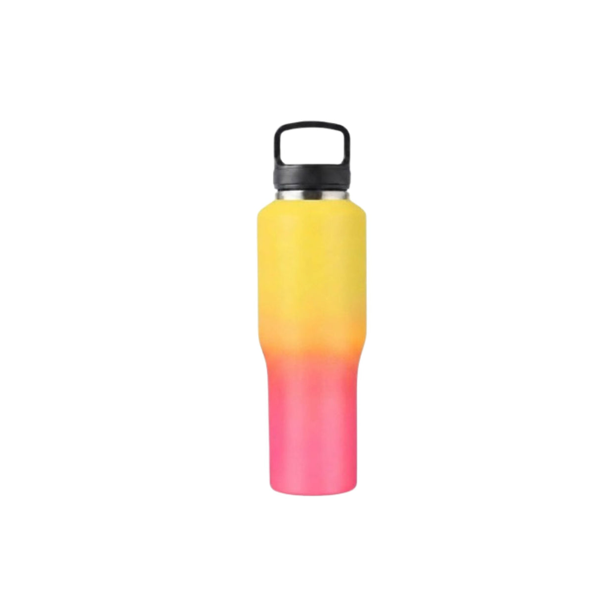 40oz 304 Stainless Steel Insulated Water Bottle with Square Handle Lid